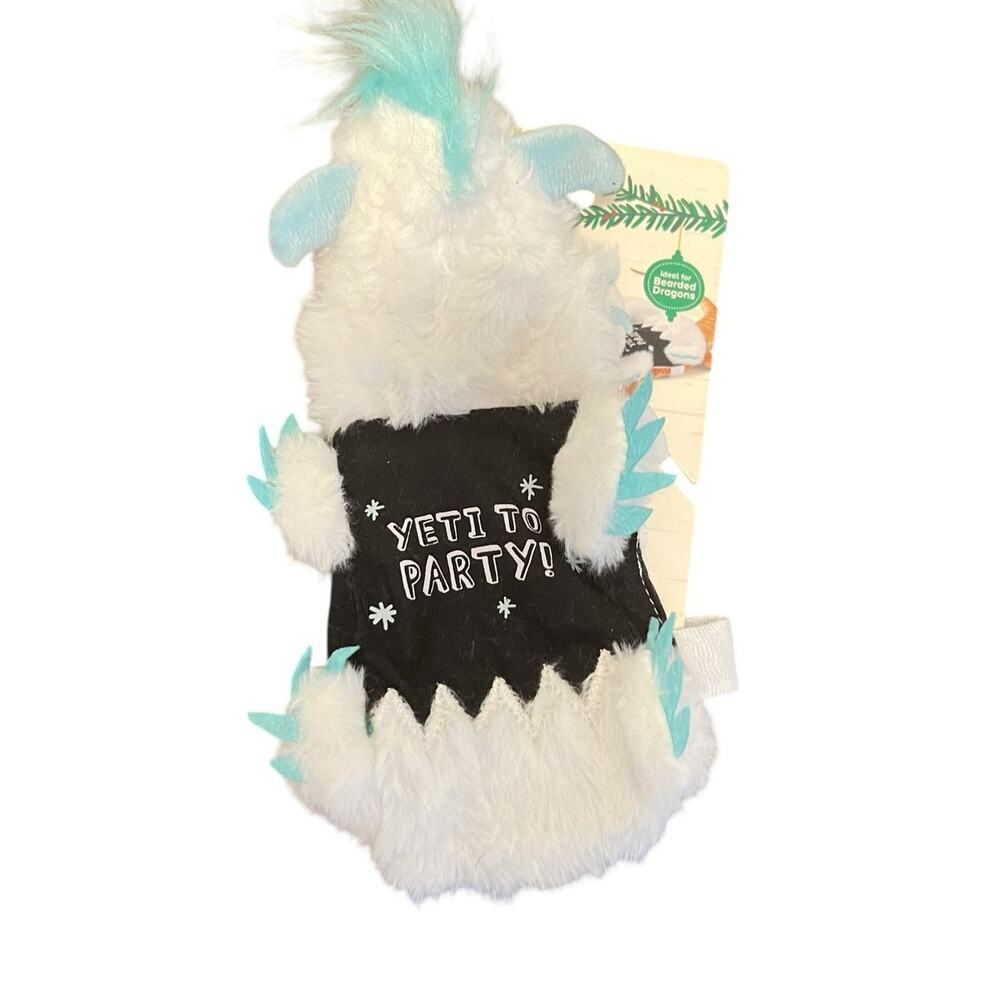 NWT Yeti Christmas Costume for Bearded Dragon